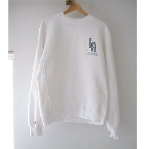 Madhappy Los Angeles Palisades Fleece White Crewneck Limited Edition M
